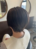 ネオ(NEO)&nbsp;大人丸みショート×ナチュラルアッシュブラウン