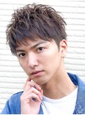 アップバング/フェザーパーマ/フェード/ツイスト/men's