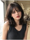 抜け感フレンチヘア