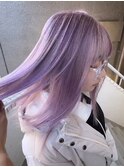 ミルクティーブロンドケアブリーチダブルカラーハイトーンカラー