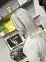 VIM hair 西原店【ヴィム ヘアー】【10月中旬 OPEN（予定）】&nbsp;トレンドスタイル♪抜け感×透明感ブリーチカラー◎