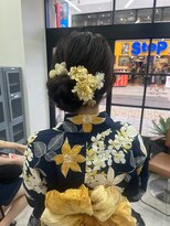 ブレス(bless)&nbsp;ふわふわサイドシニヨン