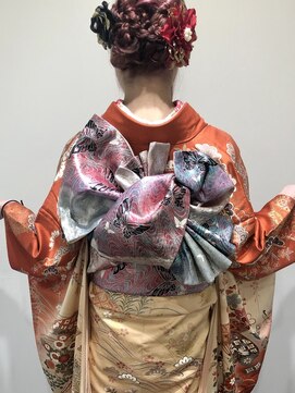 ヘアーサロンデフォーエバールークス(hairsalon de Forever Lux) 成人式振袖スタイル