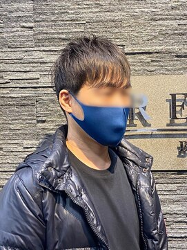 プレミアムバーバー 目黒店(PREMIUM BARBER produce by HIRO GINZA) うえふわビジネススタイル