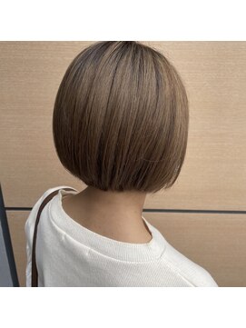 ファースト 泉中央店(first) ボブ、ベージュカラー、ハイトーンカラー◎20代30代40代50代