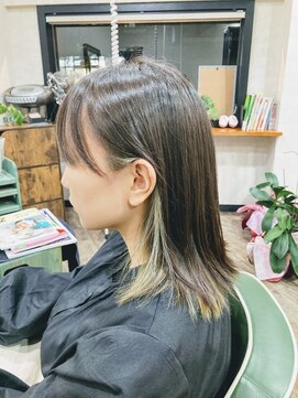 パペル(PAPEL) 似合わせインナーカラー