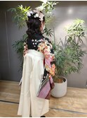 卒業式　袴