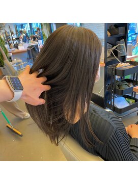 ディフィーノ 青山(DIFINO) 【DIFINO 青山】垢抜け◎シアーベージュ