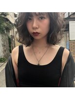 ジーナ 西新(Zina)&nbsp;暗髪でも透明感＊シルキーグレージュ【Zina西新】