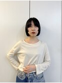ボブ ステップカット