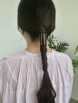 ケーオーエスピンク(K O S pink)&nbsp;タイトアレンジ×ゴールドピン