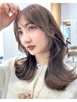 アフロートリノ(AFLOAT Leino)&nbsp;大人可愛い韓国ヘア　似合わせ小顔顔まわり　レイヤーカット#