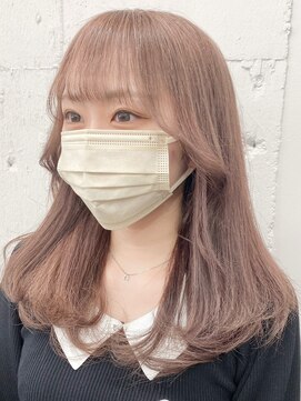 ベレーザ 渋谷(BELEZA) 4049ミルクティーアッシュ艶髪シルキーベージュハイトーンカラー