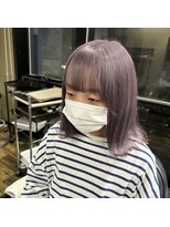 ガルボヘアー 名古屋栄店(garbo hair) ハイトーン10代20代ケアブリーチラベンダーカラー