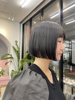 サンド 大阪梅田(sand)&nbsp;@eri_bob_ 前髪/マチルダボブ/インナーグレージュ[大阪梅田駅]