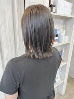 キャアリー(Caary)&nbsp;福山市Caary秋冬カラーブリーチなしくすみグレージュ10代20代