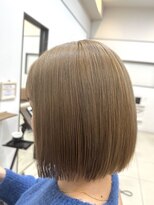 ソワンドゥブレス 大日店 (soin de brace)&nbsp;☆ぱつっとボブ×ミルクティーベージュ