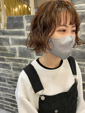 バローチェ 大阪 堀江(Barouche) 【Barouche/中島綾子】　ボブパーマ　堀江