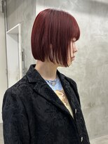 ソーコ 渋谷(SOCO)&nbsp;切りっぱなしボブ前下がりボブショートボブミニボブナチュラル