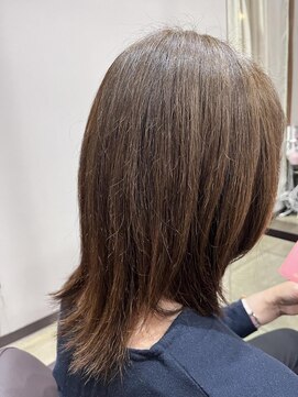 ヘアー ル シェーヌ キューブ(hair le chene CUBE) スリムストレート