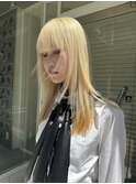 抜きっぱなしホワイトブロンド