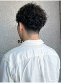 スパイラルパーマ 刈り上げショート ハードパーマ