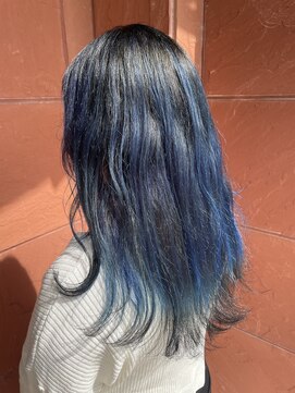 シャンプーボーイ 宮崎駅前店(SHAMPOO BOY) 宮崎／エンドカラー／ブルー