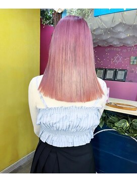 トーク 伊丹本店(TAL'KE) TAL’KE/ブリーチ×ペールピンク_1378