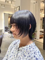 グラッド(GLAD.)&nbsp;ショートウルフカットナチュラルウルフ顔まわりレイヤーカット