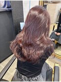 orso hair x ワインボルドー