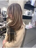 縮毛矯正髪質改善ハイライトレイヤーカット枚方美容室エクステ
