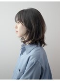 レイヤーボブ/顔周りレイヤー/ミディアムレイヤー/銀座