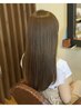 カット+縮毛矯正　￥17335