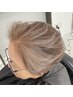 ダメージレス白髪ぼかしコース☆カットなし　￥10800