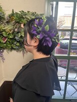 ヘアーズ ラブリージョブリー(hair's Lovely Jubbly) 【前田】ショートアレンジ