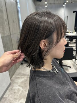 ネオ(neo.) ボブレイヤー/くびれボブ/アッシュグレージュ/高発色