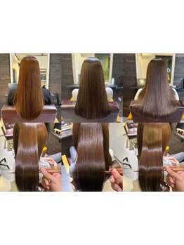 こだわりの髪質改善メニュー、気になるくせ毛はダメージレスでストレートに！まずはカウンセリングで相談を