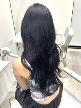 ブルーブラック/アッシュグレー/ブリーチなし