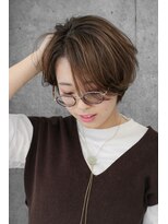 テラ(terra)&nbsp;ナチュラルブラウン×ショートボブ