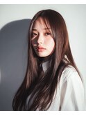 センターパート×韓国ロング【梅田 韓国ヘア】