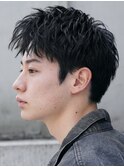 渋谷アクティブショートルーズショートパーマツイストパーマ緩め