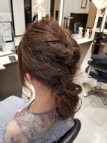 ミック ヘアアンドメイクアップ 高田店(miq Hair&Make up) ヘアアレンジ/結婚式ヘアアレンジ/結婚式セット/アップスタイル