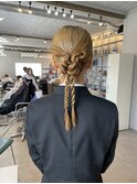 カチモリヘアアレンジ