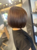 ザ ラブズ ラフズ ヘアー 本店(the loves laughs hair)&nbsp;丸みボブ×ブラウンベージュ