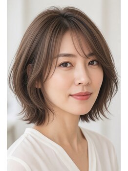 リュエル 川越店の写真/【カット+ボタニカルフルカラー¥6600~】いつでも気軽に通えるお財布に優しいリーズナブル価格が嬉しい♪