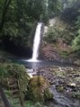 リンクヘアー(RINKhair)&nbsp;滝と滝の音に癒されます。マイナスイオンを感じに行きたいです