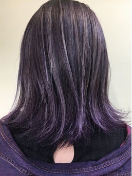 モリオ フロム ロンドン 大宮2号店(morio from London) 【morio大宮２号店 】ボルドーバイオレットグラデーションカラー