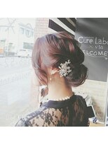 キュア ラボ バイ ヴィア(Cure Labo×via)&nbsp;およばれヘアアレンジ