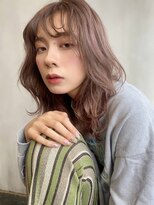 エクー(ECOO)&nbsp;『　くすみピンクカラー×ロングレイヤー　』　ECOO