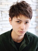 ルーツ(ROOTS) 透明感カラー グレージュ ハイライト ツーブロック 渋谷 ROOTS